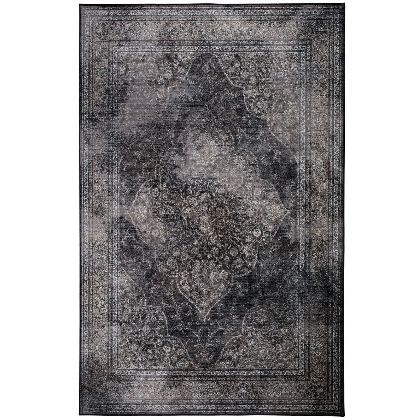 Tmavě šedý koberec DUTCHBONE Rugged 170x240 cm