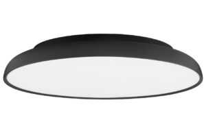 Černé kovové stropní LED světlo Nova Luce Linus II. 60 cm