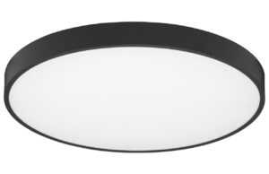 Černé kovové stropní LED světlo Nova Luce Perfect 60 cm