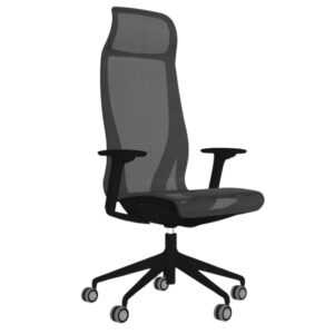 Narbutas Vyšší černá kancelářská židle D-CHAIR